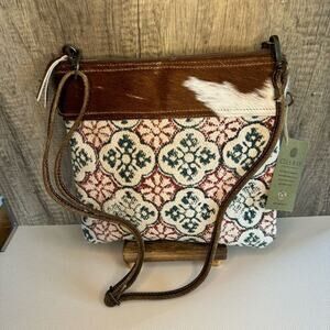 Canvas Fabric Purse Boho Crossbody Bag New FAST SHIP